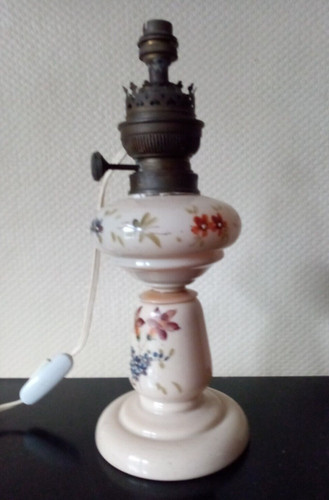 Pied lampe opaline - pied, en