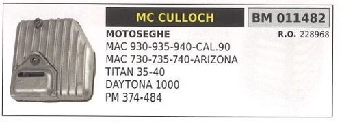 Silencieux culloch - silencieux, mc
