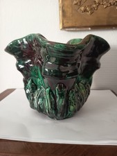 VASE PLISSE CERAMIQUE 1950 dlg