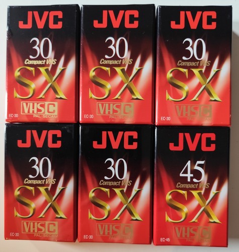 Jvc compact vhs sx lot - &,