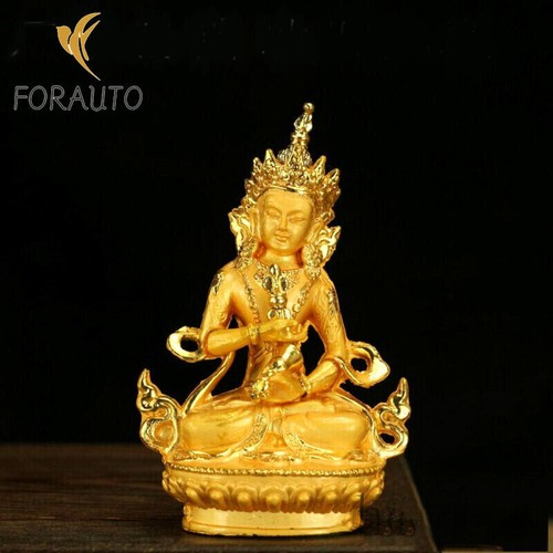 Blessed tibetan buddha gold - tibetan,