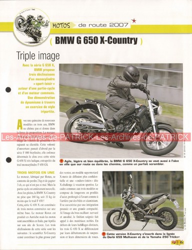 Bmw g650 country 2007 - 2007, g