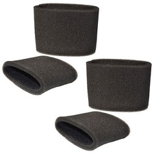 4-Pack Mousse Filtre Manche pour Shop-vac Bulldog Auto / Garage, Hangup,