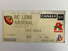 TICKET MATCH COUPE UEFA - RC