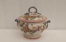 Rouen ancien sucrier faience