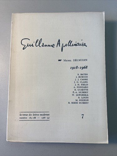Apollinaire cinquantenaire - cinquantenaire, de