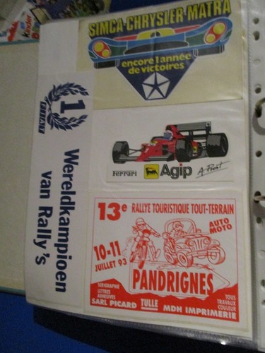 Lot autocollants sport - lot,