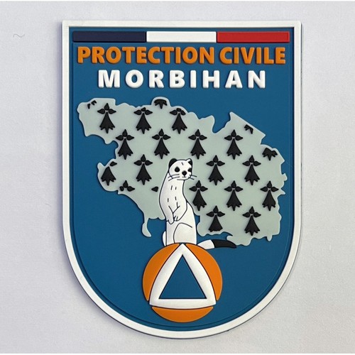 Ecussons protection civile - protection, 56