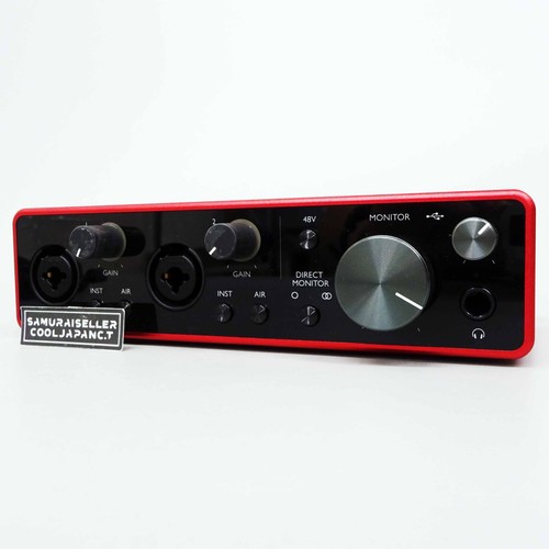 Interface audio usb focusrite - interface,