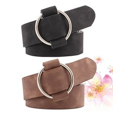  2 pièces ceinture boucle