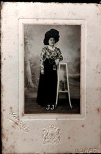 N° 790/337  Photo Ancienne MODE DE FEMME  EN 1900  16,4 x 11