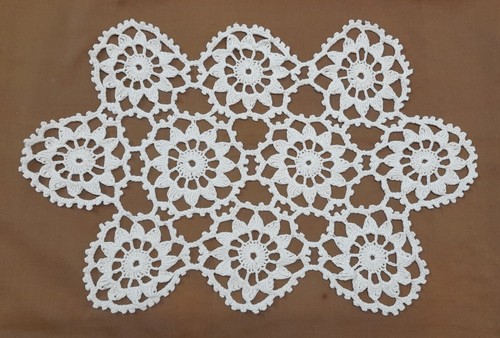 Napperon ancien crochet en - napperon,