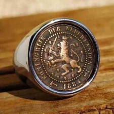 Bague Chevalière Roi Lion