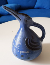 PICHET ZOOMORPHE FAIENCE.