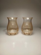 Tulipes en verre rainuré