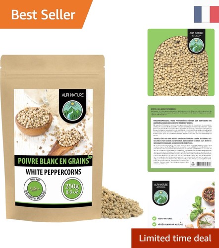 Grains poivre blanc - de, 250g