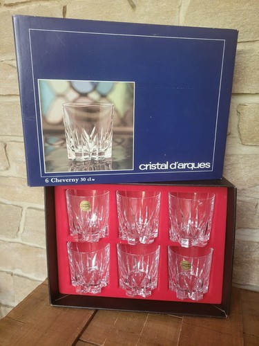 Verres whisky cristal - 6,