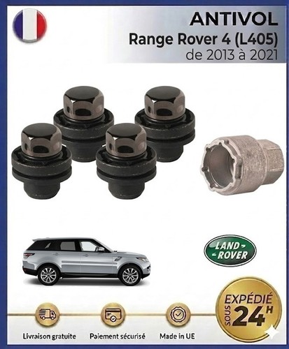 Antivols roues noir range - antivols,