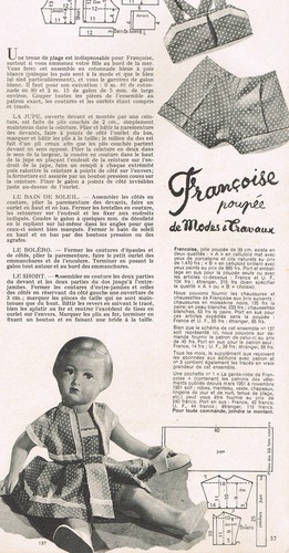 Page poupée françoise - ▬►,