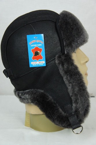 Noir peau mouton véritable - noir,