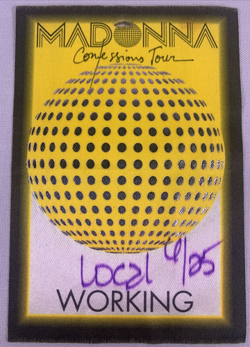 Billet pass pour madonna - billet,