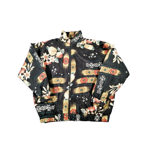 Aztèque floral coque veste - floral,