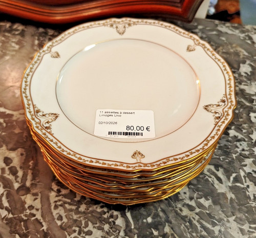 Lot assiettes dessert - lot, 11