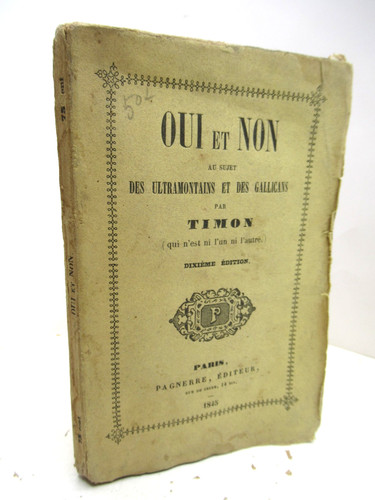 Cormenin dit timon oui non - timon, et