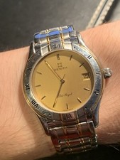 Montre Vintage Zenith Point Royal Quartz 