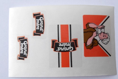 Norev ancien autocollant - norev,