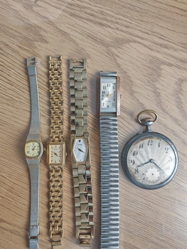 Lot montres anciens quartz - lot,