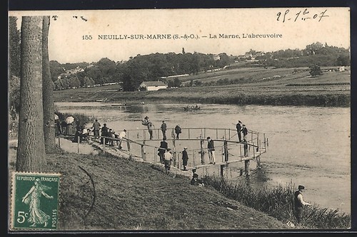 Cpa neuilly sur marne la - cpa,
