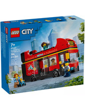 LEGO City Le bus rouge à deux