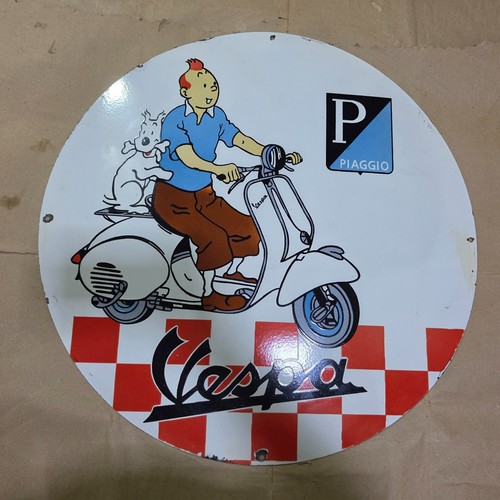 Panneau émaillé porcelaine - panneau,