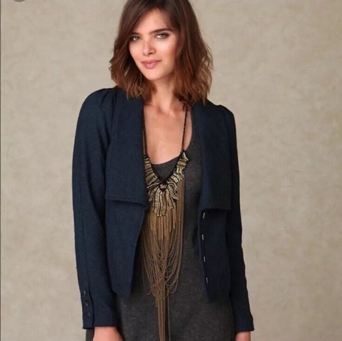 200 free people gray blazer - people,