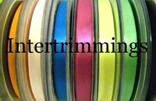 Ruban Satin Double Face, 10MM, Couleurs Assorties, 25M, Livraison Gratuite