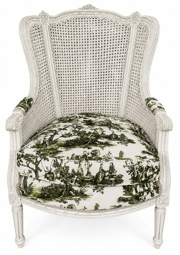 Fauteuil oreilles baroque - fauteuil,