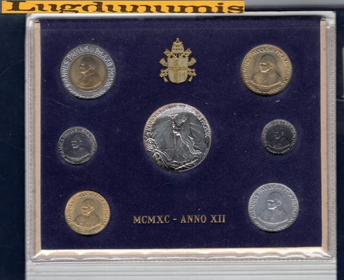 Coffret vatican 1990 jean - jean, paul