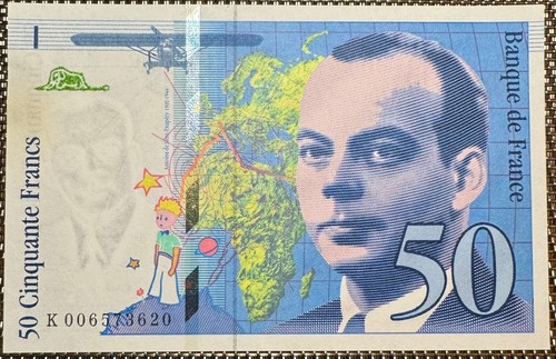 Billet francs st exupery - francs,