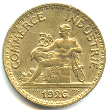 50 centimes chambre de commerce et indsutrie 1926 de qualité n°6072