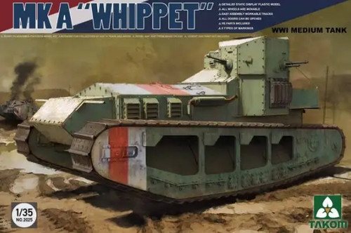 Takom char whippet wwi - mk,