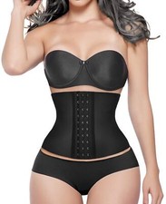 Gaine Amincissante Femme Ventre Plat Torse Court Corset Minceur Ceinture Late...