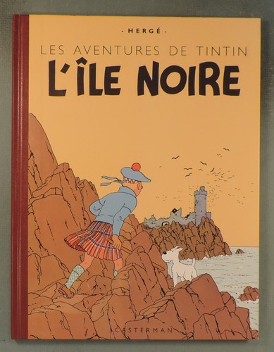 Tintin ile noire fac simile - 7a,