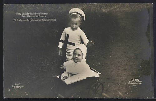 Carte postale prince louis - carte,