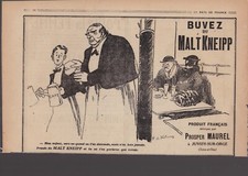1 publicité  papier café
