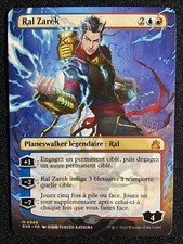 CARTE MAGIC RARE MYTHIQUE PLANESWALKER légendaire FULL ART RAL ZAREK MANGA ANIMé