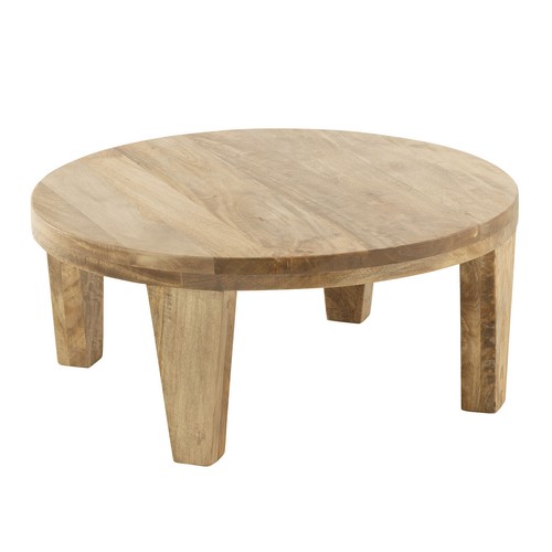 Table basse bois manguier - basse, en