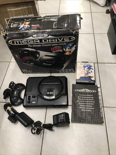 Pack console sega megadrive - console,