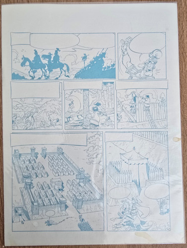 Asterix bleu coloriage - asterix,