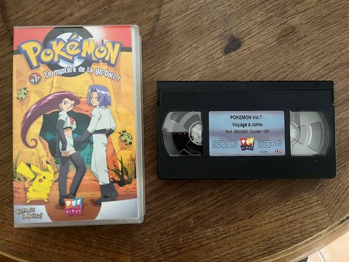 Cassette vhs pokemon - cassette,